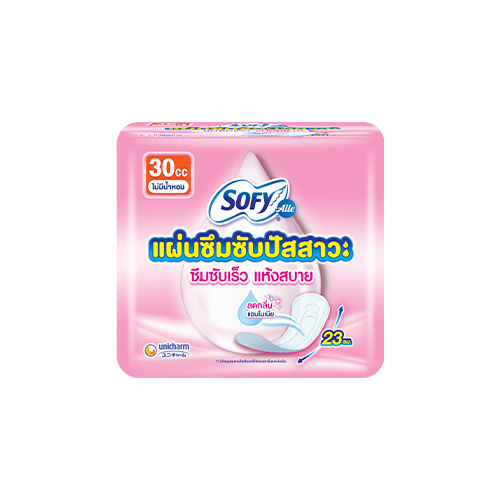 โซฟี แอล แผ่นซึบซับปัสสาวะ ไม่มีน้ำหอม 30 ซีซี